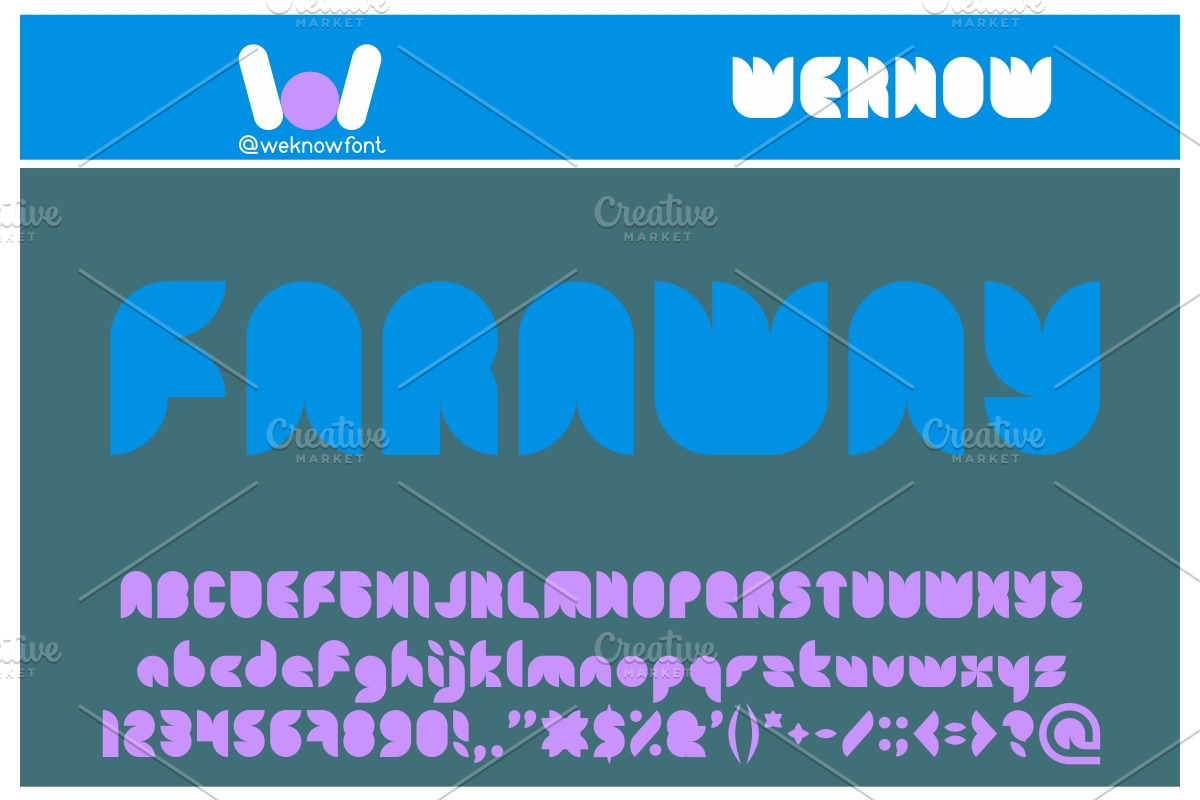 snow mask font, a Font by weknow (Photo 3 of 5)