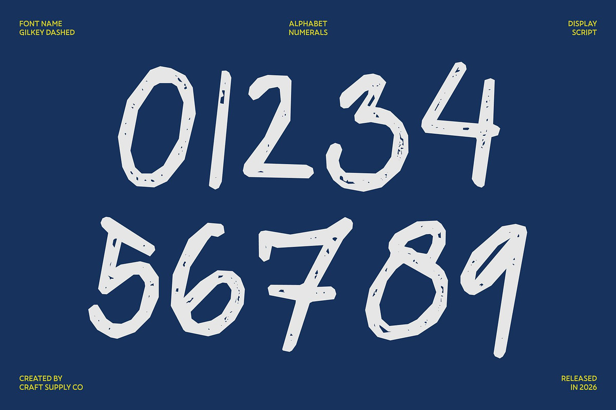 CS Sarah Stamp, a Script Font by Craft Supply Co. (Photo 6 of 8)