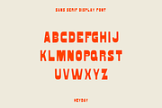 HeyDay | Sans Serif Display Font, a Sans Serif Font by Rough Patch Studio (Thumbnail 6 of 6)