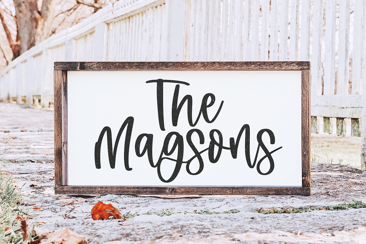 Mismade | Modern Script Font, a Script Font by KA Designs (Photo 10 of 11)
