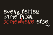 Mix Accomplice - A Ransom Note Duo, a Handwritten Font by Mix Fonts (Thumbnail 2 of 13)