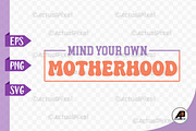 Mother's Day SVG PNG Design Bundle, an Illustration by Actual Pixel (Thumbnail 7 of 12)