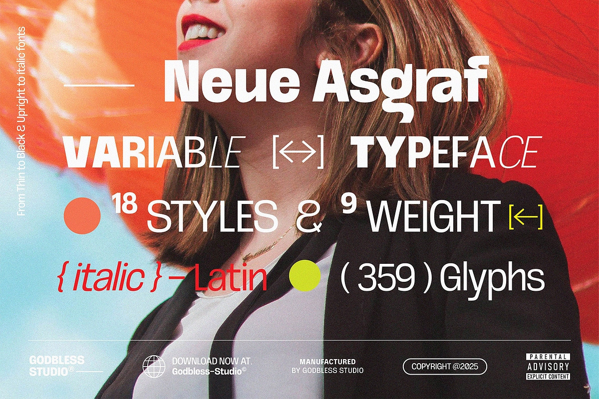Neue Asgraf, a Sans Serif Font by Godbless Studio (Photo 9 of 15)