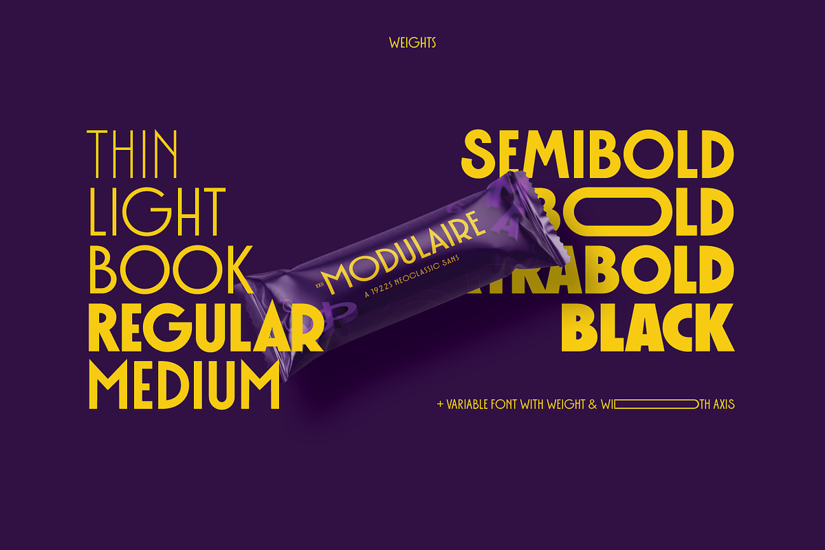 XXII MODULAIRE, a Sans Serif Font by Doubletwo Studios (Photo 5 of 11)
