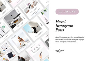 Hazel Instagram Pack
