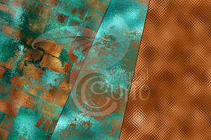 Patina Shimmer Digital Paper