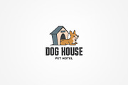 Dog House Logo Template, a Branding & Logo Template by floringheorghe (Thumbnail 1 of 2)