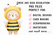 Honey Bee Daisy and Teddy Bear, an Illustration by Libby Wishes (Thumbnail 3 of 7)