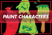 Vector Paint Characters, an Illustration by brandedbaron (Thumbnail 1 of 3)