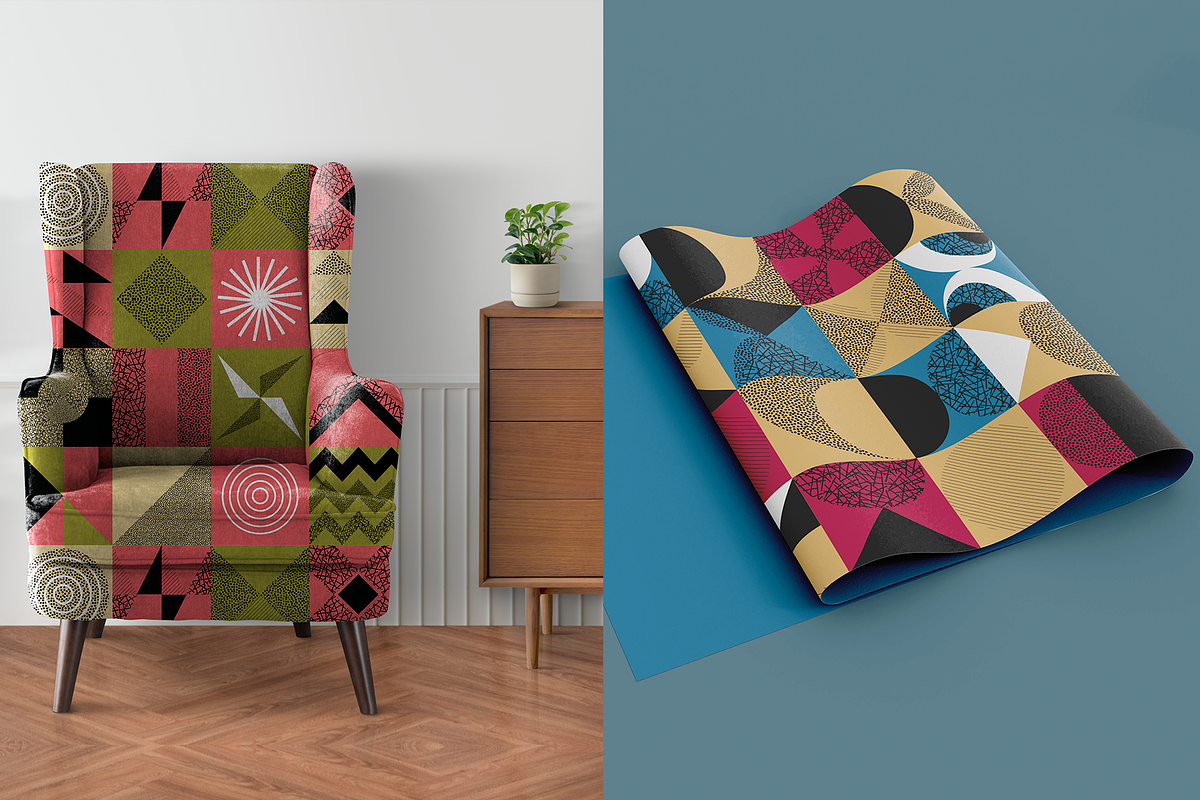 Lost in tiles, a Pattern Graphic by maaariabouvier (Photo 3 of 8)