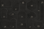 Elegant chalk labels, a Graphic by Irtsya (Thumbnail 3 of 3)