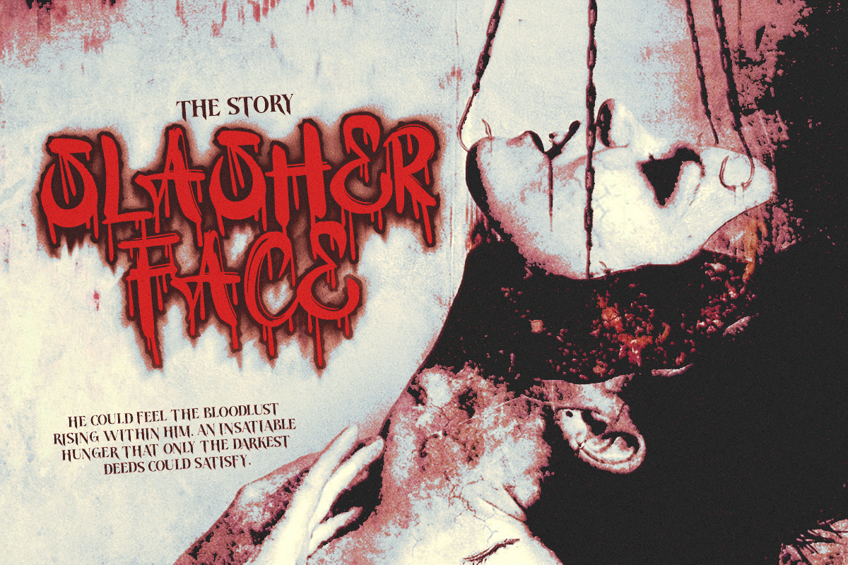 Bloody Shout - Horror Display Font, a Blackletter Font by RagamKata (Photo 5 of 12)