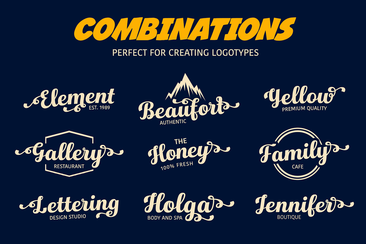 Hollywood • Vintage Font preview 4