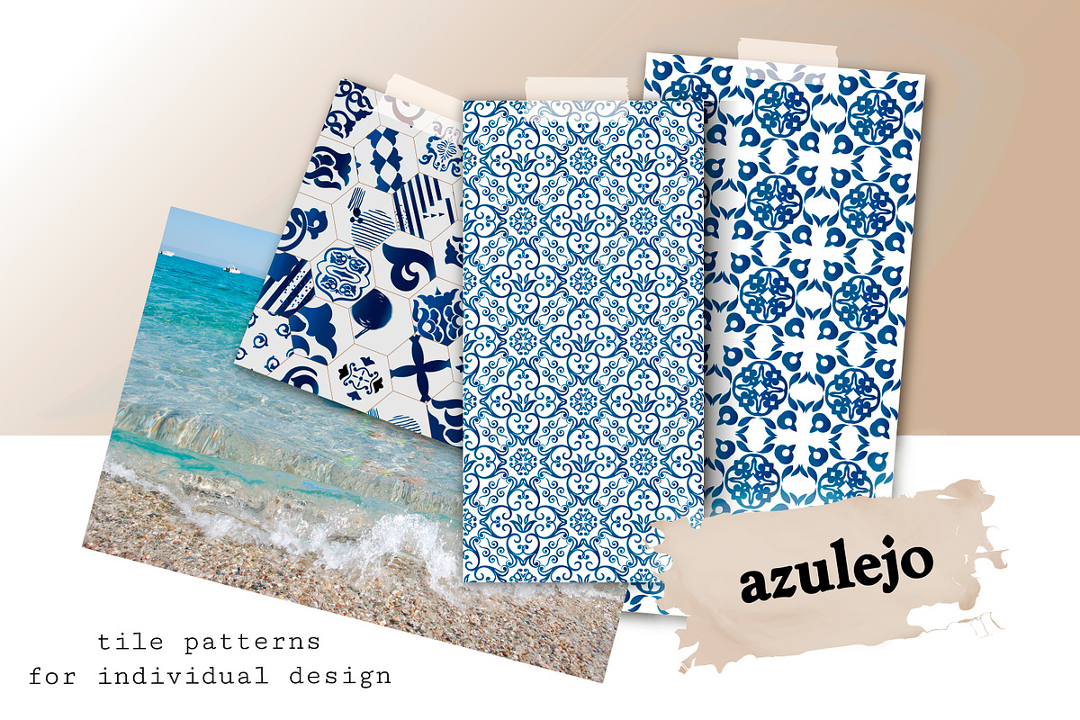 Set of 50 AZULEJO TILES templates, a Pattern Graphic by DeMih (Photo 6 of 8)
