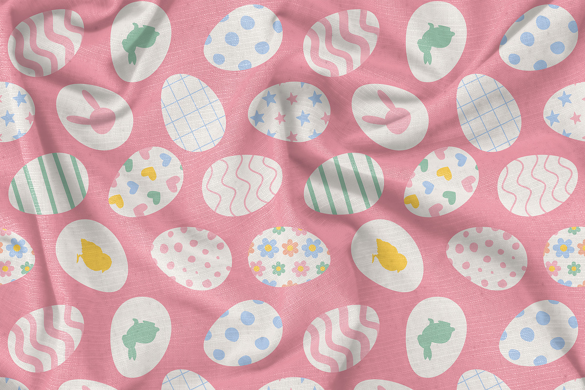 Easter patterns set, a Pattern Graphic by Swetsol (Photo 3 of 9)