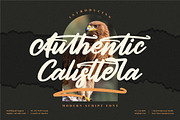 Authentic Calisttera Script Font LS, a Script Font by GranzCreative (Thumbnail 1 of 12)