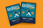 Baseball Game Flyer, a Flyer Template by megarez (Thumbnail 2 of 3)