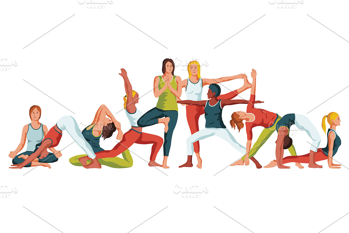 Sports vector illustrations set, a Person Illustration by LisaKolbasa (Photo 12 of 19)