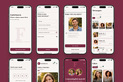 FaithMatch – Dating App Mobile UI Ki, a Websites & App Template by Creative Graphics (Thumbnail 7 of 8)