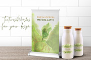 Coffee And Matcha Watercolor, an Object Graphic by Cat In Colour (Thumbnail 10 of 10)