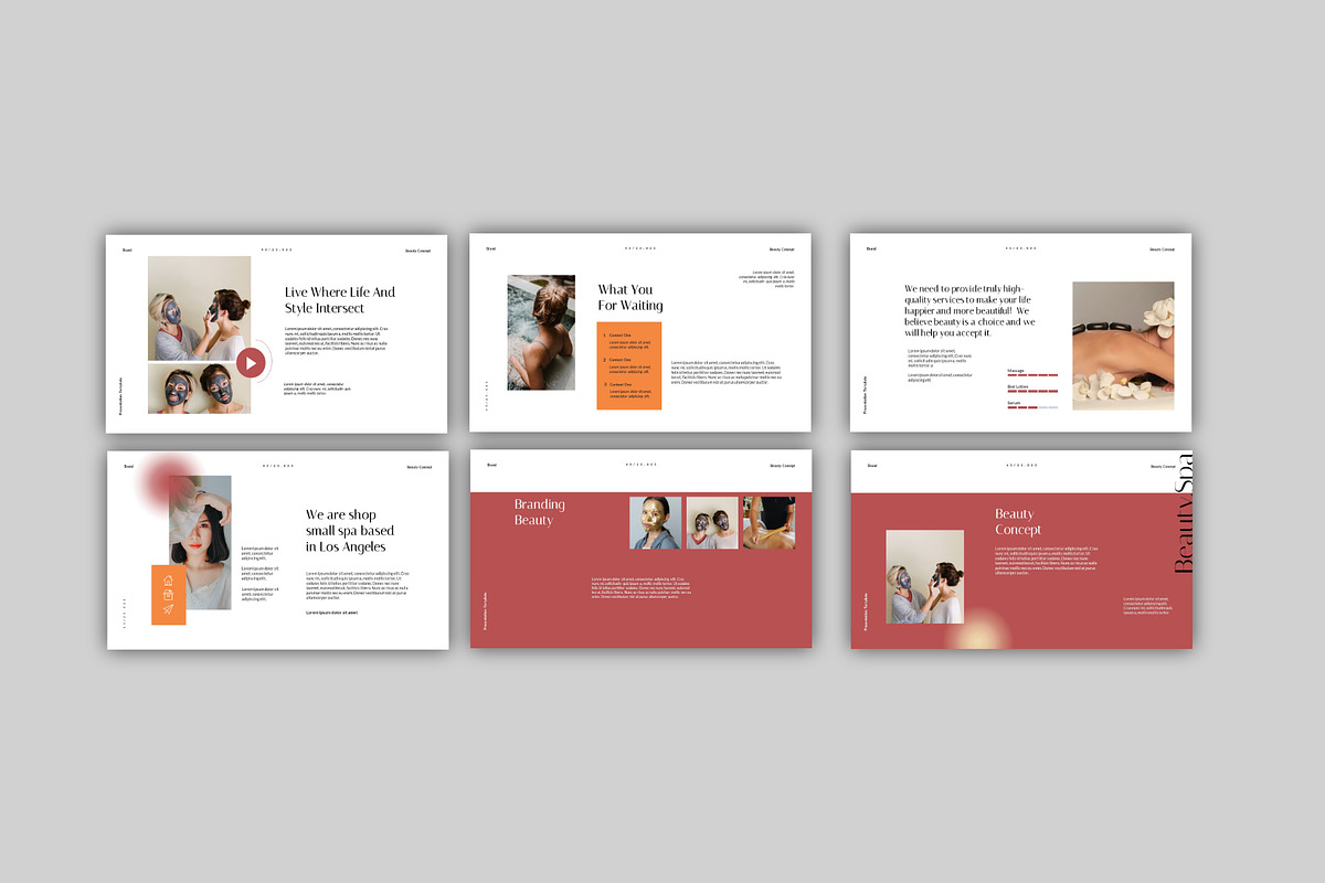 Beauty Spa Powerpoint, a Presentation Template by Spesifikstd