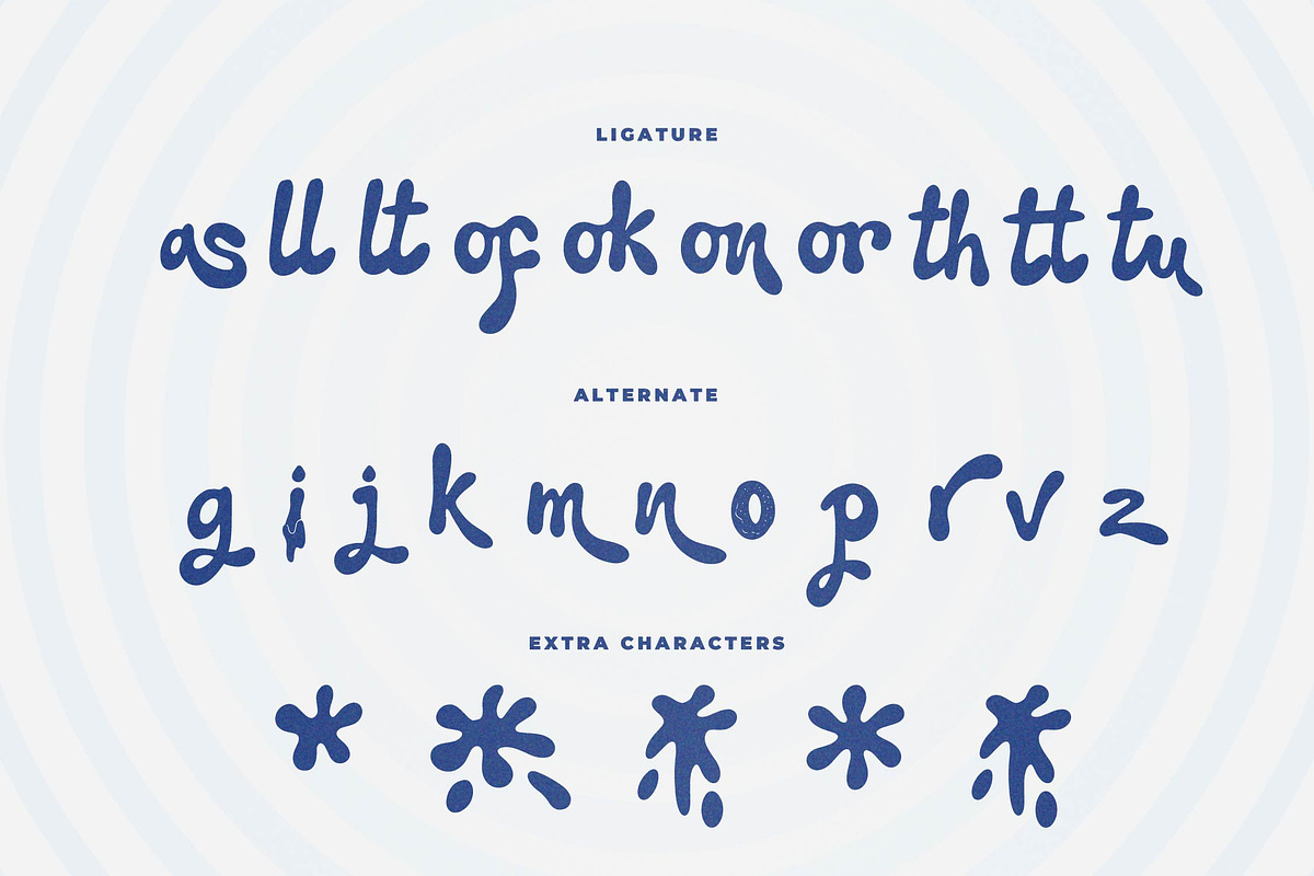 Slushy Delight | Bold Bubbly Font, a Handwritten Font by Denustudios (Photo 11 of 13)