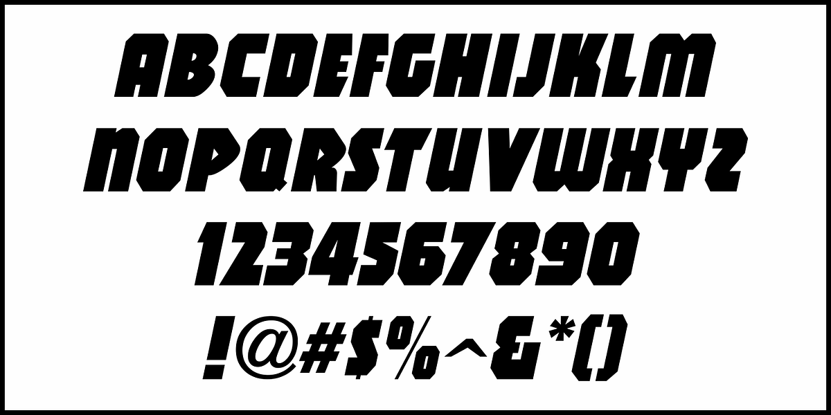 Road Work JNL, a Sans Serif Font by Jeff Levine Fonts (Photo 5 of 5)