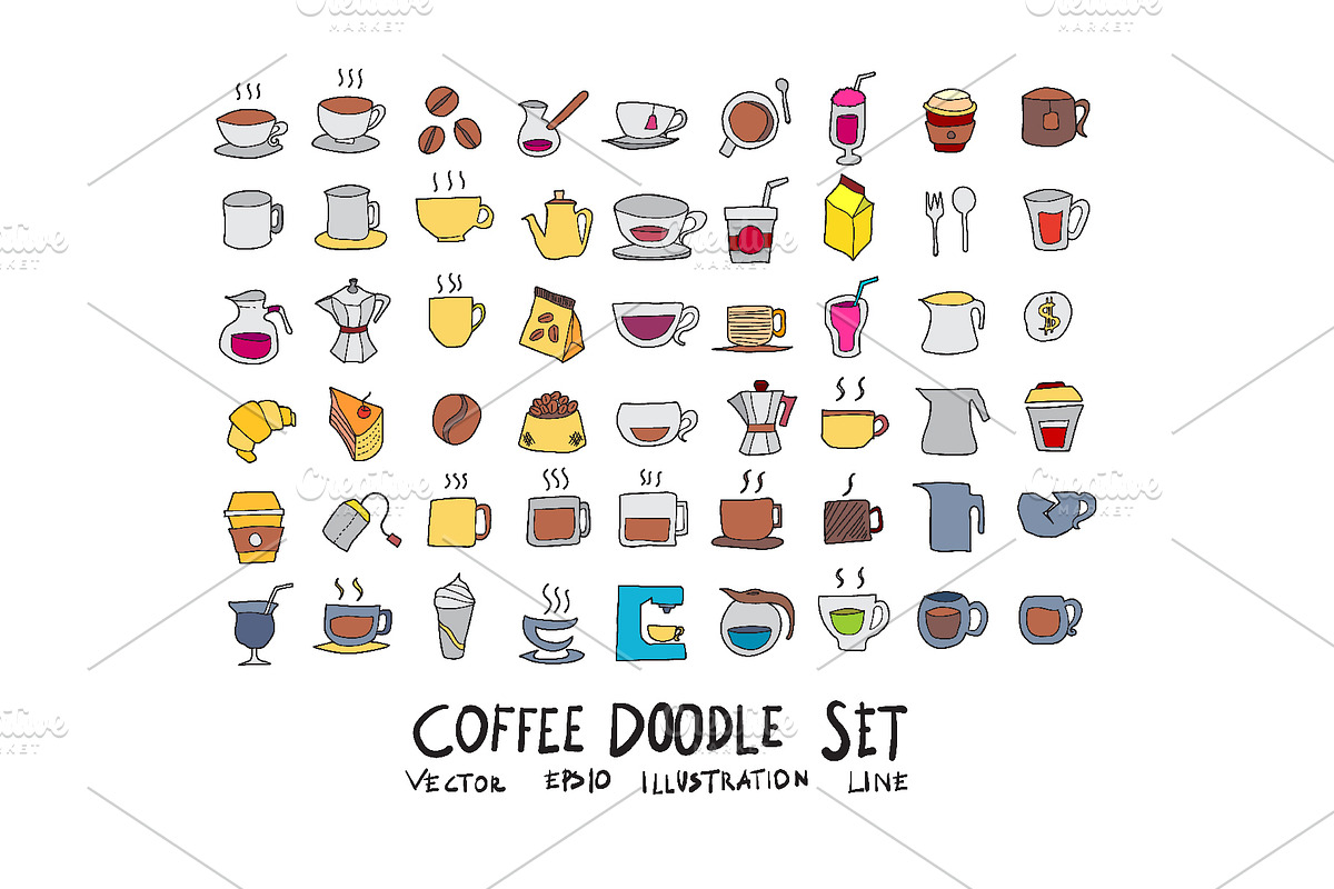 15151 in 1 Doodle Giant bundle, an Object Illustration by TKDoodle (Photo 25 of 144)