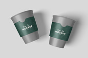 Paper Cup Mockup, a Cups & Container Mockup by Hazzpro_Std (Thumbnail 4 of 5)