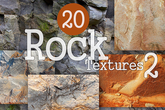 20 Rocks Textures Pack 2 preview 6