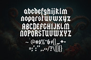The Gothic Rite - Dark Academia Font, a Blackletter Font by HipFonts (Thumbnail 8 of 9)
