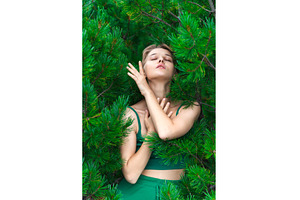 Portrait of female model with eyes, a Person Photo by Alexander-Piragis