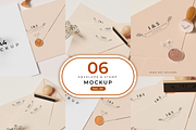 Envelope & Stamp mockup bundle, a Product Mockup by Mockthethics. (Thumbnail 1 of 6)