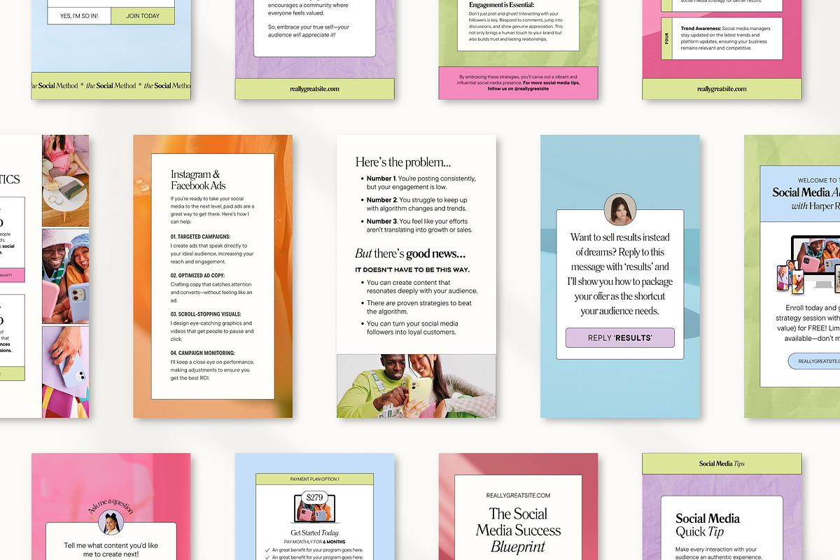 Instagram Story Templates Canva, a Social Media Template by Fallon Gerst (Photo 25 of 27)