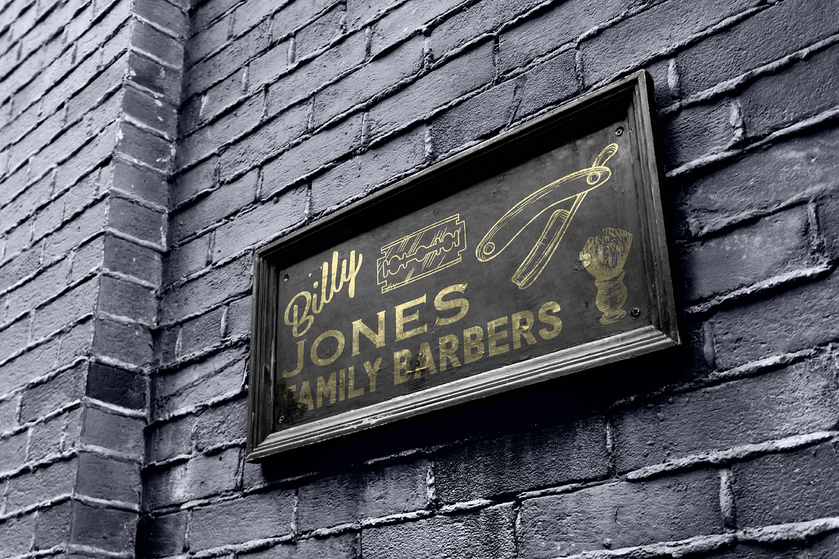 Barber Shop Vector Set, an Illustration by Inkwell Supply Co (Photo 5 of 7)