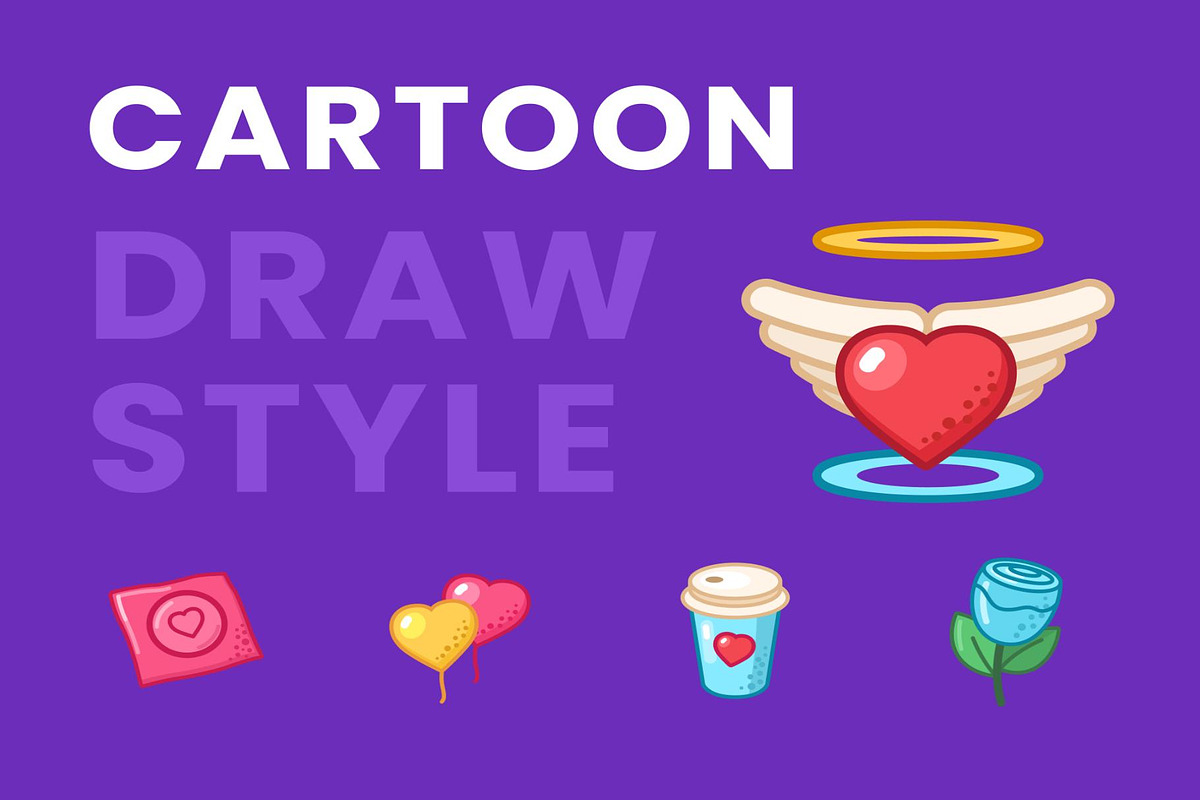 Valentines Day Icons Set, an Object Illustration by Creative Perspective (Photo 3 of 6)