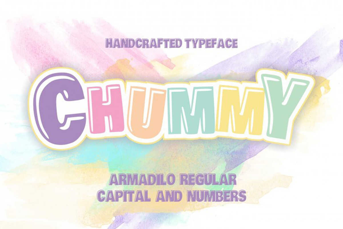 Armadilo font Display typeface preview 2