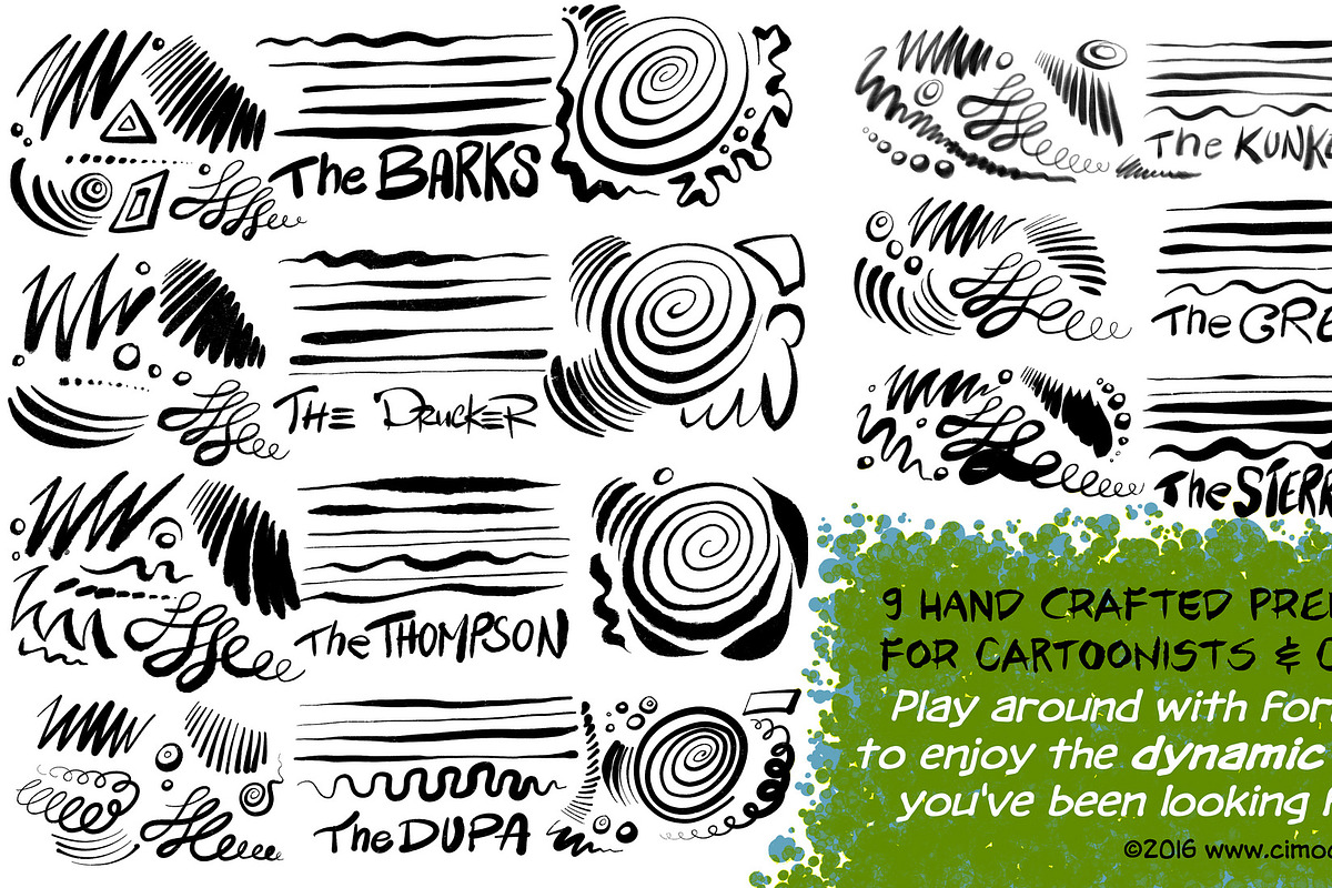 600+ Brushes Procreate BIG PACK, a Brush Add-On by Georg's Procreate Brushes (Photo 14 of 115)