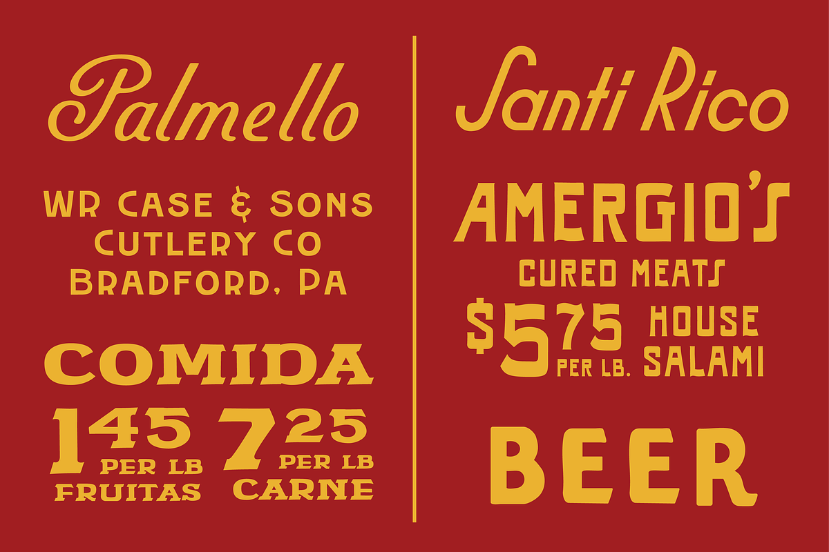 SAMPLE FONT COLLECTION VOL. 1, a Handwritten Font by SAMPLE (Photo 1 of 4)