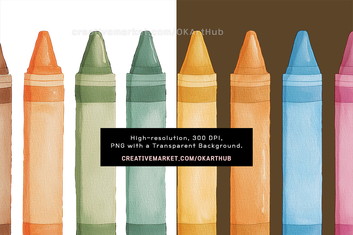 Back to School Clipart Bundle, an Education Illustration by OKArtHub (Photo 7 of 7)