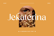 Jekaterina Modern Serif Font, a Serif Font by UICreative (Thumbnail 1 of 8)