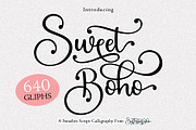Sweet boho, a Script Font by Sulthan Studio (Thumbnail 1 of 8)