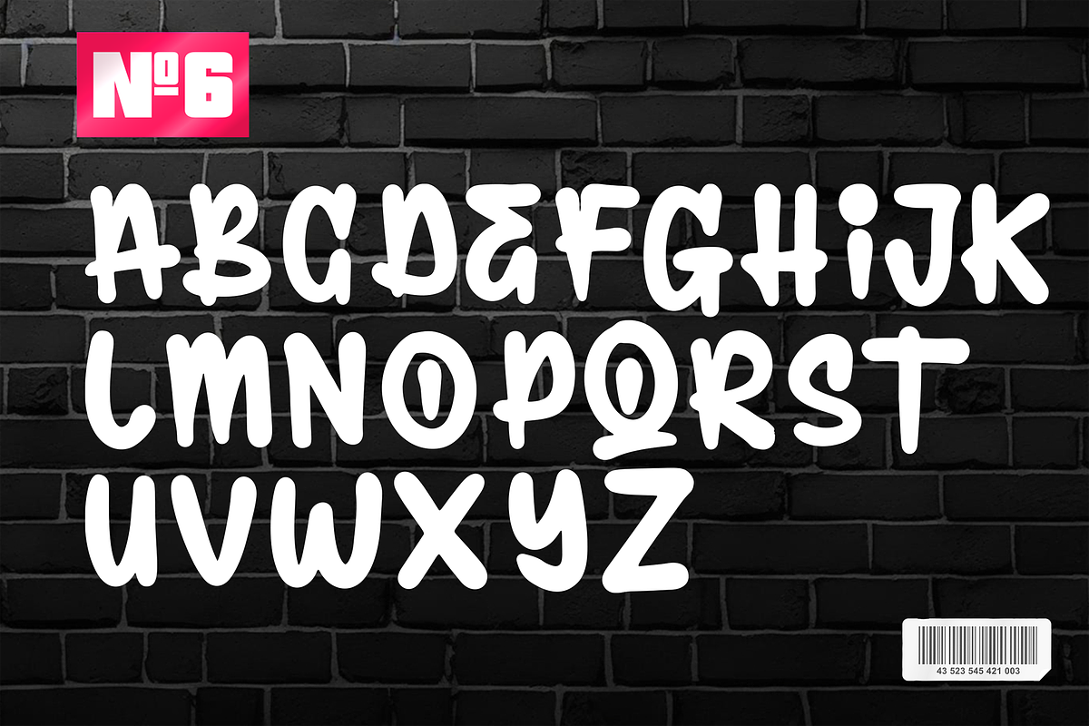 Drips Dirty Modern Marker Graffiti B, a Handwritten Font by dansdesign (Photo 2 of 6)