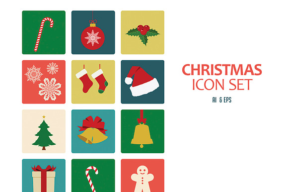 Christmas Icn Set
