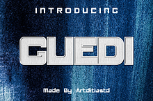 Guedi font