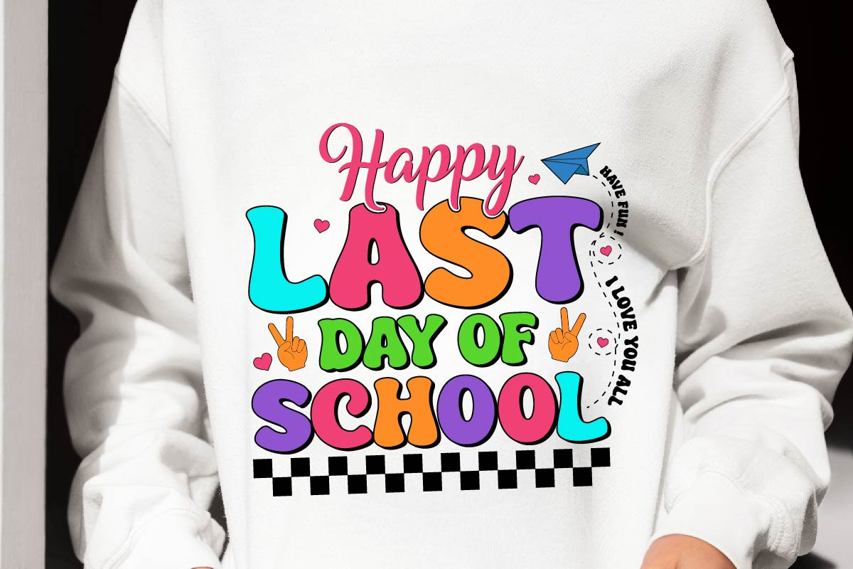 Happy Last Day of School Svg PNG, an Object Graphic by Digi_Design_World (Photo 4 of 7)