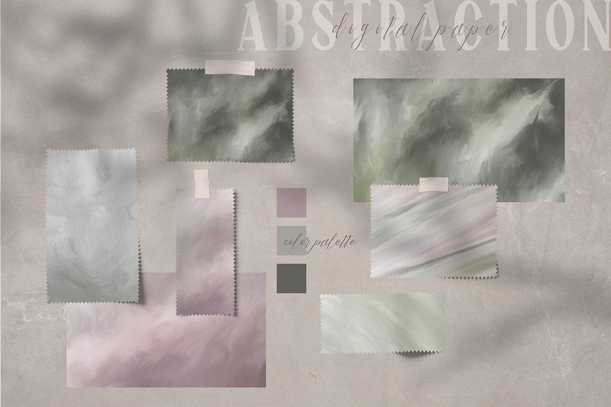 Abstract digital paper pack, a Texture Graphic by Tiana Geo (Photo 11 of 16)
