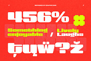 Extropal, a Sans Serif Font by graphicook (Thumbnail 4 of 10)