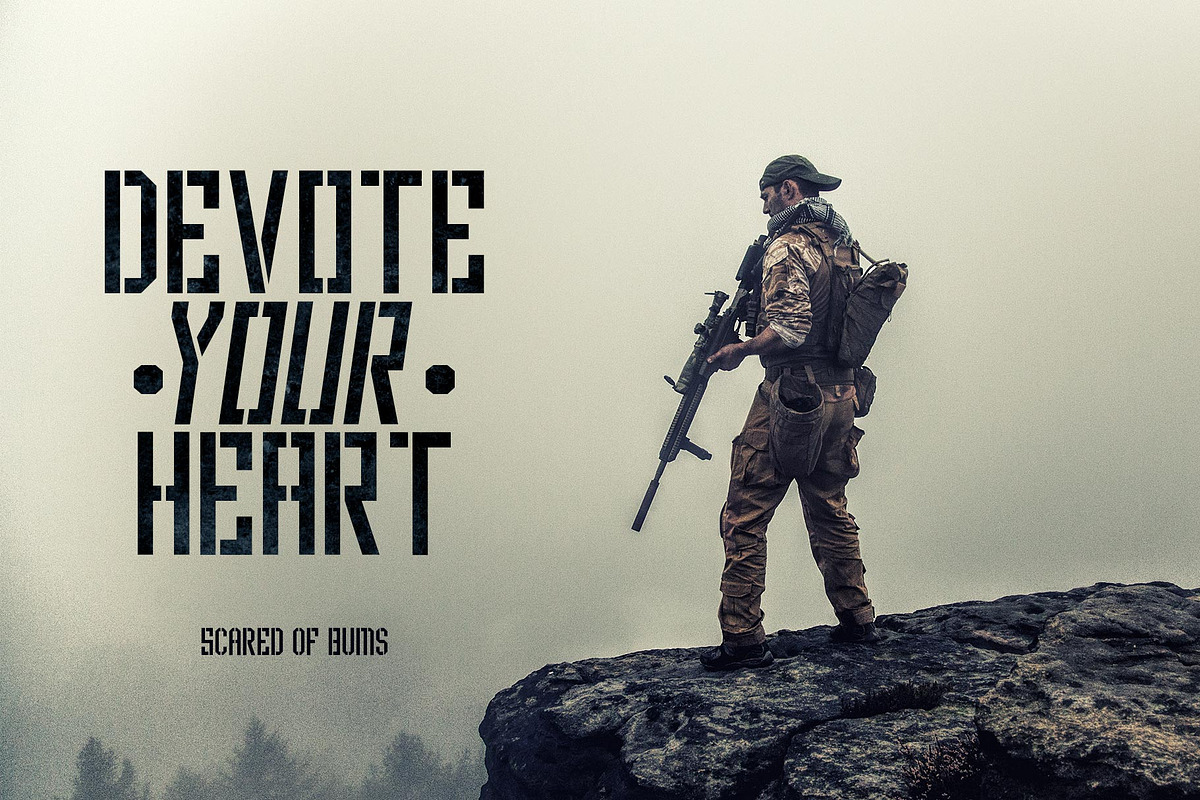 Scared of Bums Typeface, a Serif Font by alit design (Photo 14 of 15)