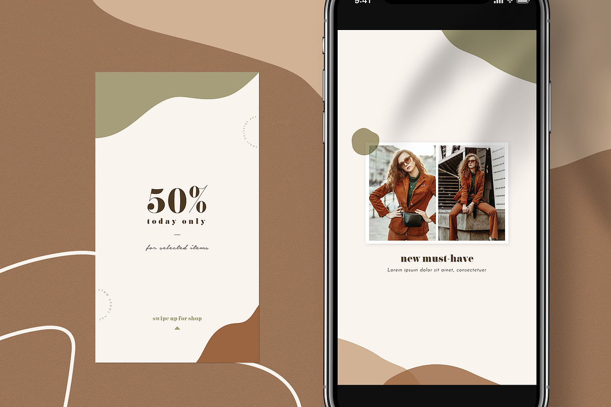 Naturalè - Instagram Stories & Post, a Social Media Template by Vynetta (Photo 11 of 15)